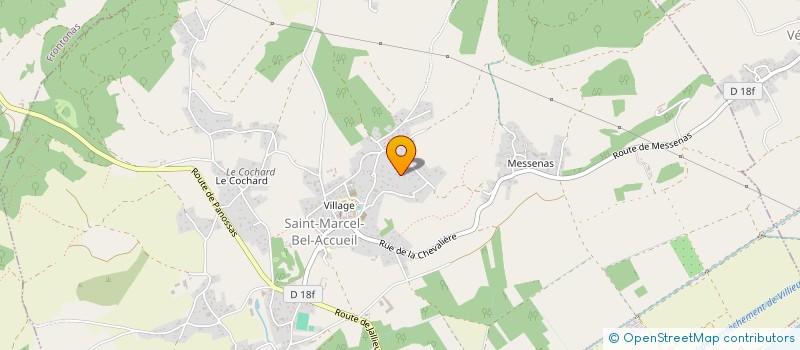 localisation de l'entreprise MONSIEUR DANIEL CARTERON  SAINT-MARCEL-BEL-ACCUEIL