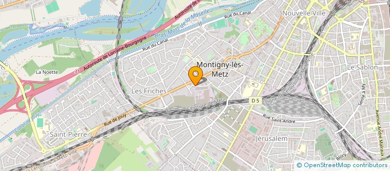 localisation de l'entreprise MONSIEUR DANIEL CARVALHO à MONTIGNY-LES-METZ