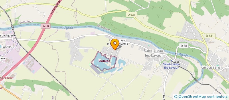 localisation de l'entreprise MONSIEUR DANIEL CASAMIAN  SAINT-LIEUX-LES-LAVAUR