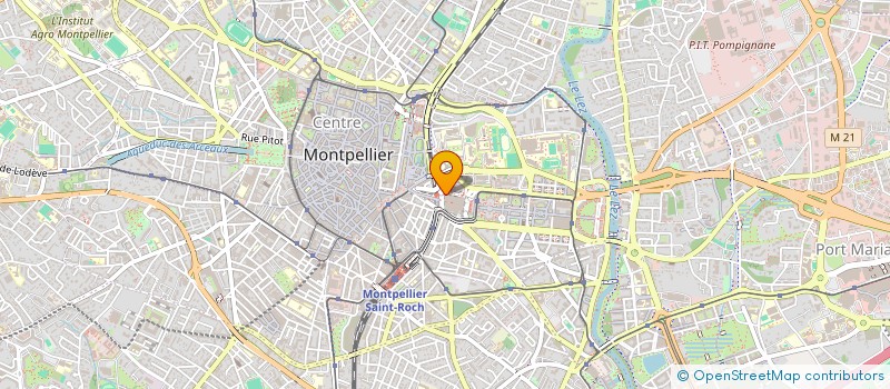 localisation de l'entreprise MONSIEUR DANIEL CASAS-MATEU  PEROLS