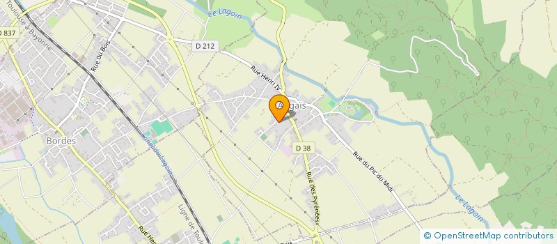 localisation de l'entreprise MONSIEUR DANIEL CASENAVE  ANGAIS