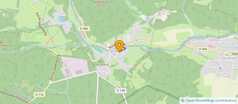 localisation de l'entreprise MONSIEUR DANIEL CASPER  LAUW