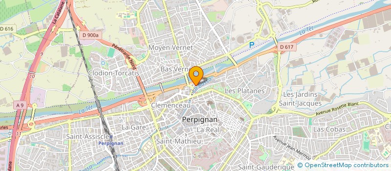 localisation de l'entreprise MONSIEUR DANIEL CASTERA à PERPIGNAN