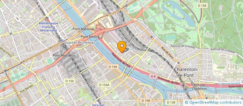 localisation de l'entreprise MONSIEUR DANIEL CASTILLO  CHARENTON-LE-PONT