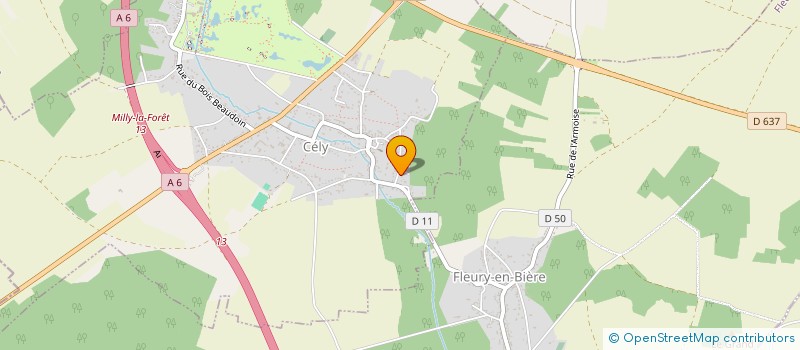 localisation de l'entreprise MONSIEUR DANIEL CAVET  CELY