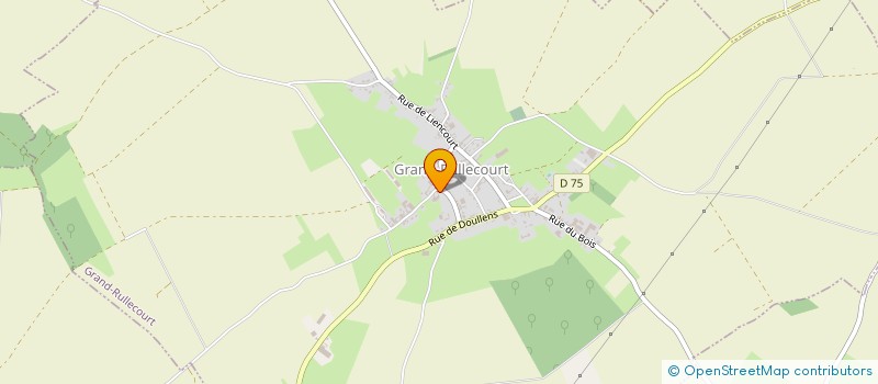 localisation de l'entreprise MONSIEUR DANIEL CAVROIS  GRAND-RULLECOURT