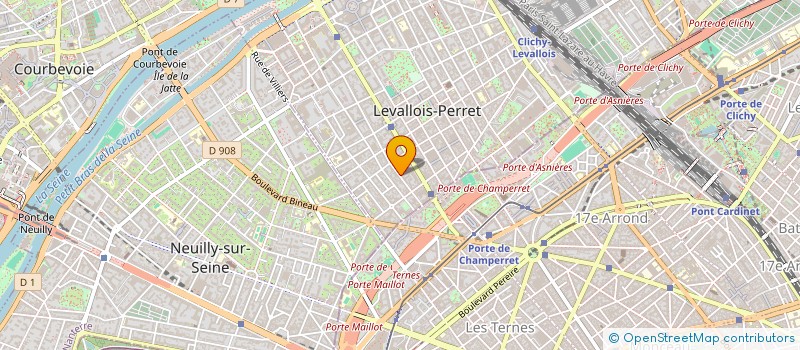 localisation de l'entreprise MONSIEUR DANIEL CEDENO MORA à LEVALLOIS-PERRET