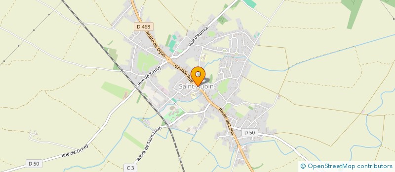 localisation de l'entreprise MONSIEUR DANIEL CEFIS  SAINT-AUBIN