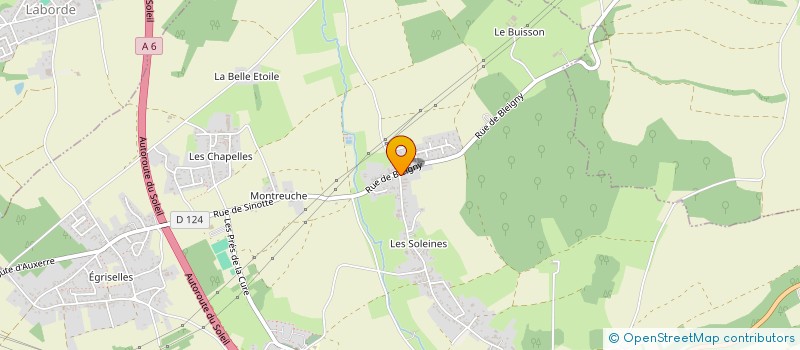 localisation de l'entreprise MONSIEUR DANIEL CERCEUIL  VENOY