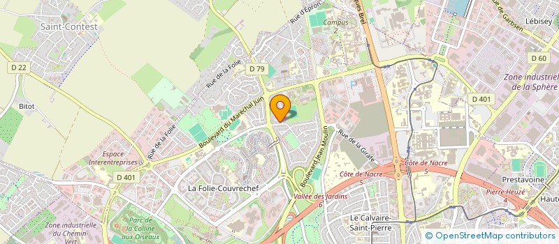 localisation de l'entreprise MONSIEUR DANIEL CHAFFIN à CAEN