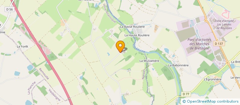 localisation de l'entreprise MONSIEUR DANIEL CHAILLOU à REMOUILLE
