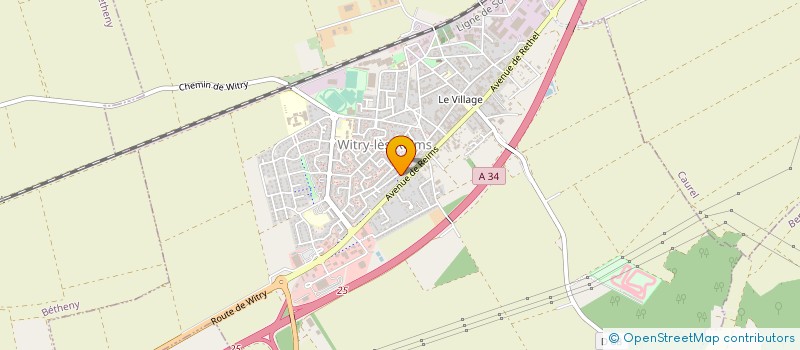 localisation de l'entreprise MONSIEUR DANIEL CHANOIR  NOGENT L'ABBESSE