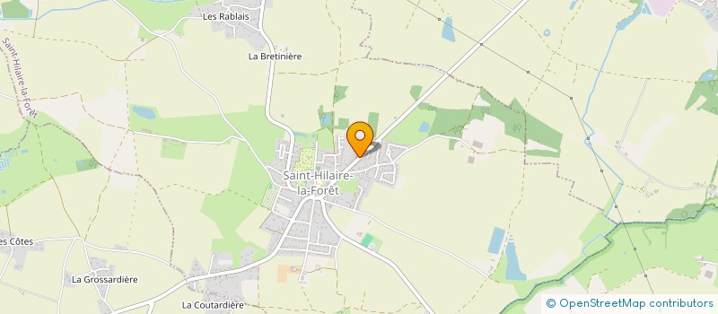 localisation de l'entreprise MONSIEUR DANIEL CHANRION à SAINT-HILAIRE-LA-FORET