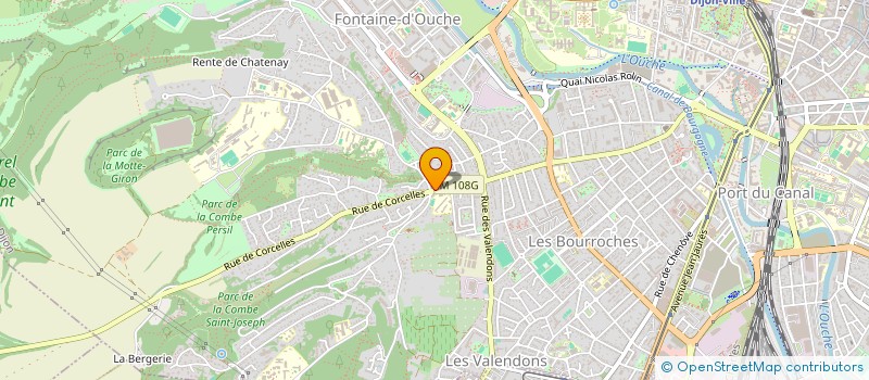 localisation de l'entreprise MONSIEUR DANIEL CHAPAT à DIJON