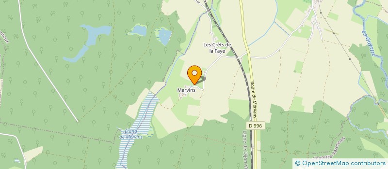 localisation de l'entreprise MONSIEUR DANIEL CHAPUIS  CLUX-VILLENEUVE