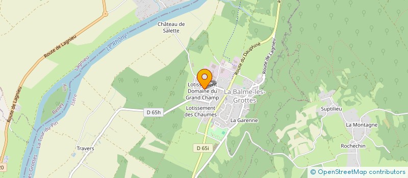 localisation de l'entreprise MONSIEUR DANIEL CHARREL  PARMILIEU