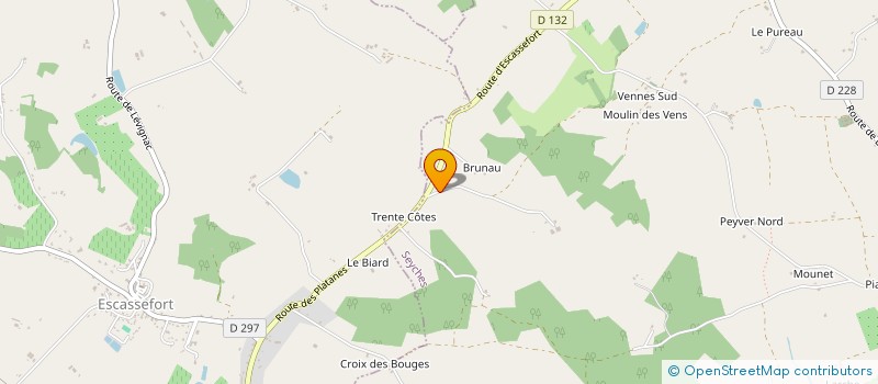 localisation de l'entreprise MONSIEUR DANIEL CHAUFFOUR  SAINT-AVIT