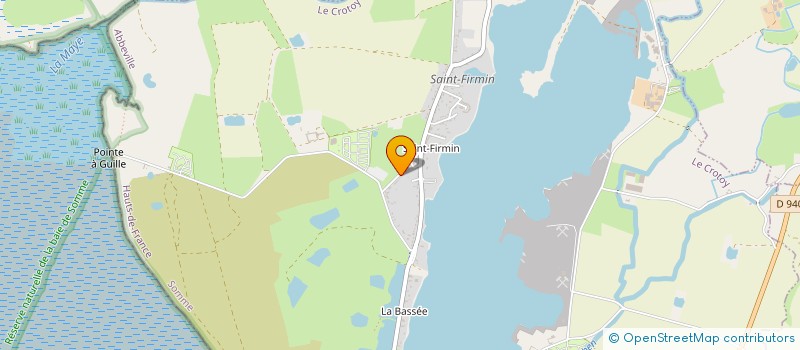 localisation de l'entreprise MONSIEUR DANIEL CHAUMETTE à LE CROTOY