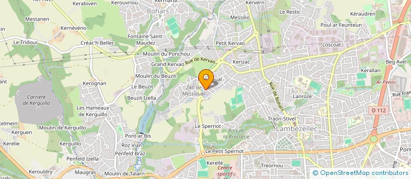 localisation de l'entreprise MONSIEUR DANIEL CHAYA à BREST