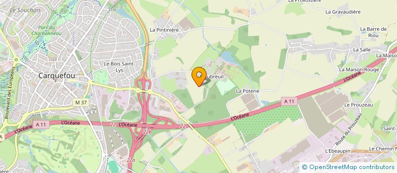 localisation de l'entreprise MONSIEUR DANIEL CHEREAU  CARQUEFOU