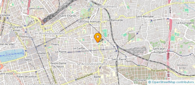 localisation de l'entreprise MONSIEUR DANIEL CHERON à MARSEILLE