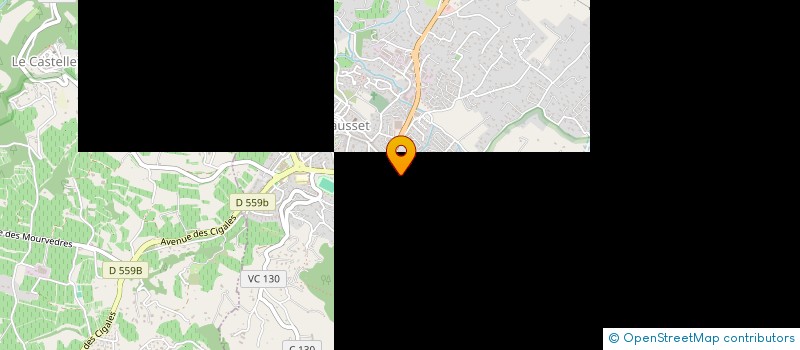 localisation de l'entreprise MONSIEUR DANIEL CHEVALIER  LE BEAUSSET