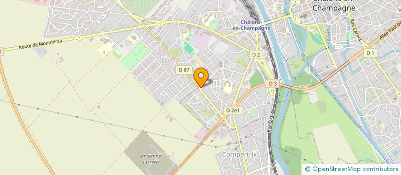 localisation de l'entreprise MONSIEUR DANIEL CHEVALIER ESSOMBE TOTTO  CHALONS-EN-CHAMPAGNE