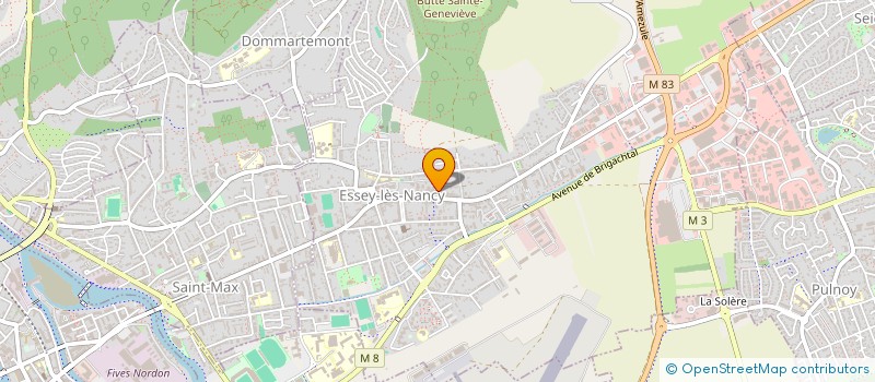 localisation de l'entreprise MONSIEUR DANIEL CHEVESSAND  ESSEY-LES-NANCY