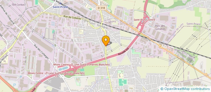 localisation de l'entreprise MONSIEUR DANIEL CHHIM  MIONS