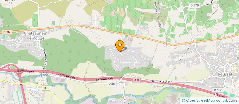 localisation de l'entreprise MONSIEUR DANIEL CHIOCHETTA  CHATEAUNEUF-LE-ROUGE