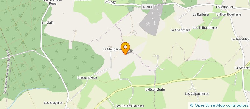 localisation de l'entreprise MONSIEUR DANIEL CHOISNARD à VAL-AU-PERCHE