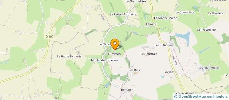 localisation de l'entreprise MONSIEUR DANIEL CHRETIEN  SAINT-DENIS-DE-GASTINES