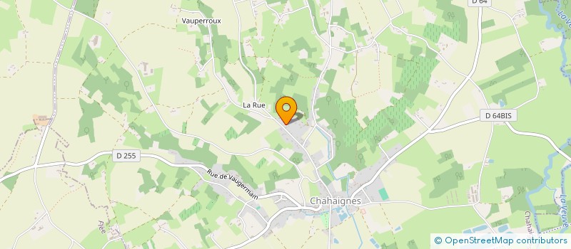 localisation de l'entreprise MONSIEUR DANIEL CHRISTIAN  CHAHAIGNES