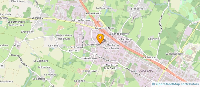 localisation de l'entreprise MONSIEUR DANIEL CIOBANU à COUERON