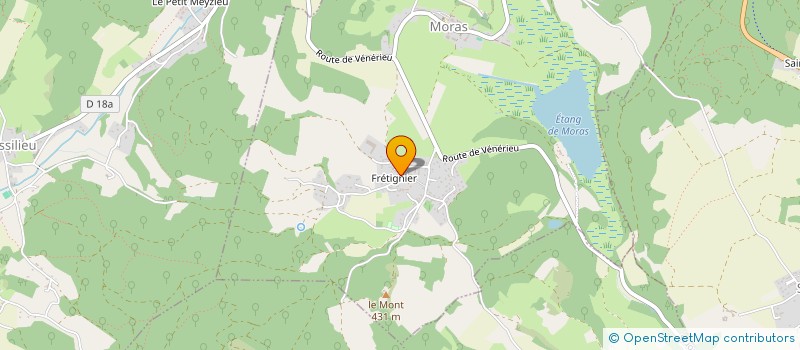 localisation de l'entreprise MONSIEUR DANIEL CLAMARON  MORAS