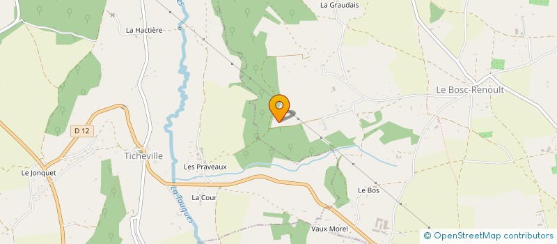 localisation de l'entreprise MONSIEUR DANIEL CLARYS à LA FERTE-EN-OUCHE