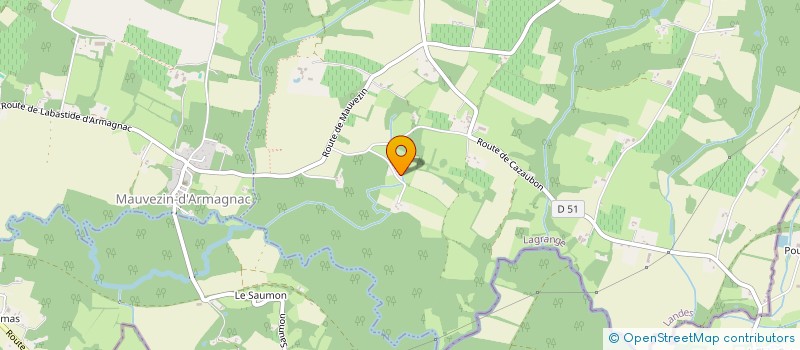 localisation de l'entreprise MONSIEUR DANIEL-CLAUDE BUSIPELLI  LAGRANGE