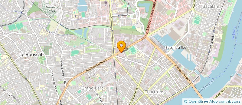 localisation de l'entreprise MONSIEUR DANIEL CLAUDIO DOS SANTOS  BORDEAUX