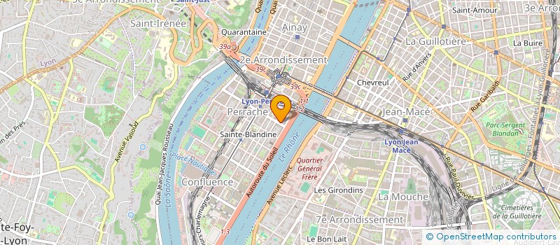 localisation de l'entreprise MONSIEUR DANIEL CLERC  LYON