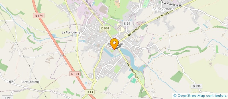 localisation de l'entreprise MONSIEUR DANIEL CLODY  TORIGNY-LES-VILLES