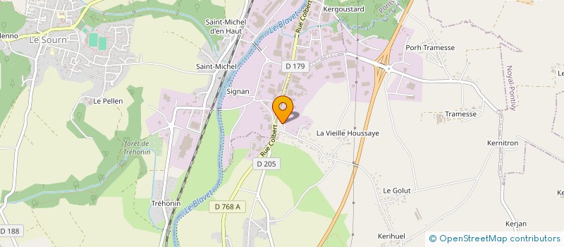 localisation de l'entreprise MONSIEUR DANIEL COCHERY  SAINT-THURIAU