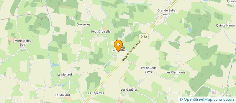 localisation de l'entreprise MONSIEUR DANIEL COCHET  FOISSIAT