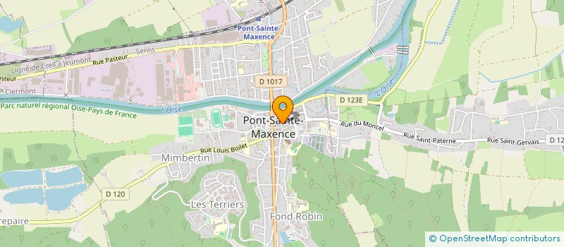 localisation de l'entreprise MONSIEUR DANIEL COHEN à PONT-SAINTE-MAXENCE
