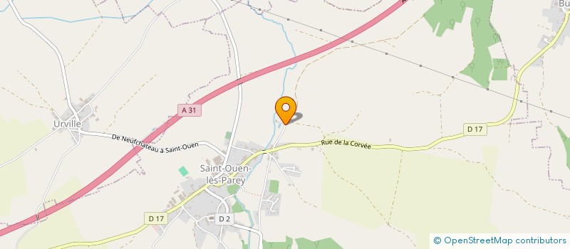 localisation de l'entreprise MONSIEUR DANIEL COLIN à SAINT-OUEN-LES-PAREY