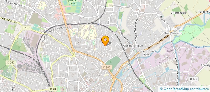 localisation de l'entreprise MONSIEUR DANIEL COLINO à NEVERS