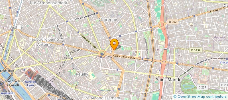 localisation de l'entreprise MONSIEUR DANIEL COLLARD  PARIS