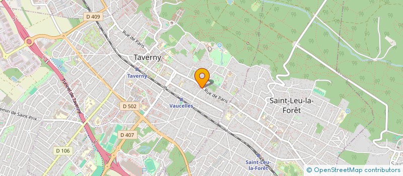 localisation de l'entreprise MONSIEUR DANIEL COLLI  TAVERNY