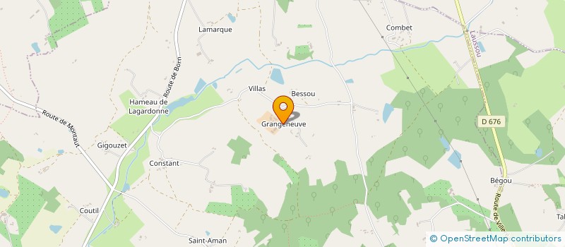 localisation de l'entreprise MONSIEUR DANIEL COLLIANDRE  SAINT-EUTROPE-DE-BORN