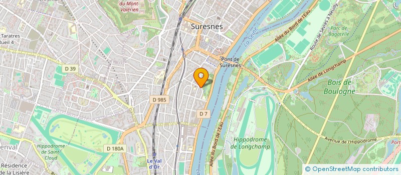 localisation de l'entreprise MONSIEUR DANIEL COLLIGNON à SURESNES
