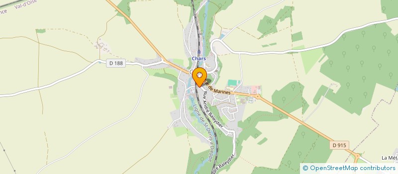 localisation de l'entreprise MONSIEUR DANIEL COLLOVALD  CARRIERES-SOUS-POISSY